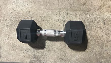 1 New 15 lb Hex Dumbbell