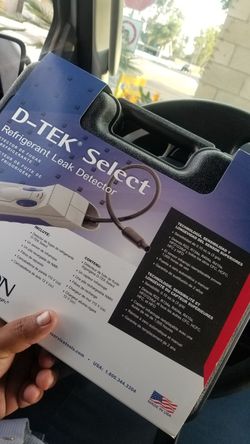 D-TEC Select leak detector brand new