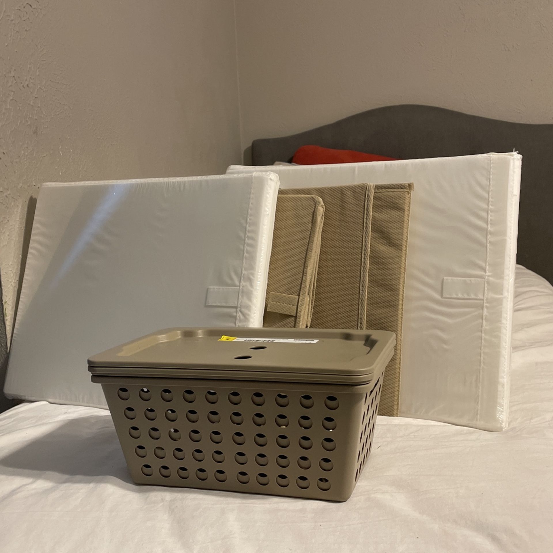 UNUSED IKEA STORAGE ITEMS