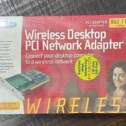 NEW and SEALED Belkin Wireless Desktop PCI Network Adaptor just $3 xox