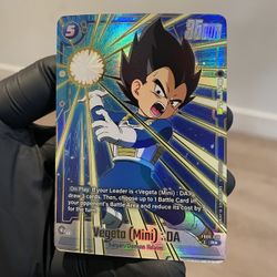 Dragon Ball Z Fusion World Alternative Art Vegeta (Mini) DA FB06-036