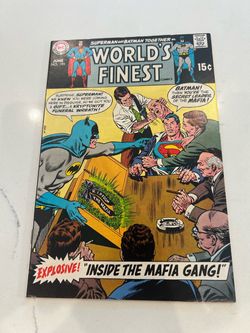 World's Finest #194 (1970) FN/VF 7.0 Superman Batman DC Bronze Age