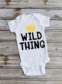 Wild thing onesie