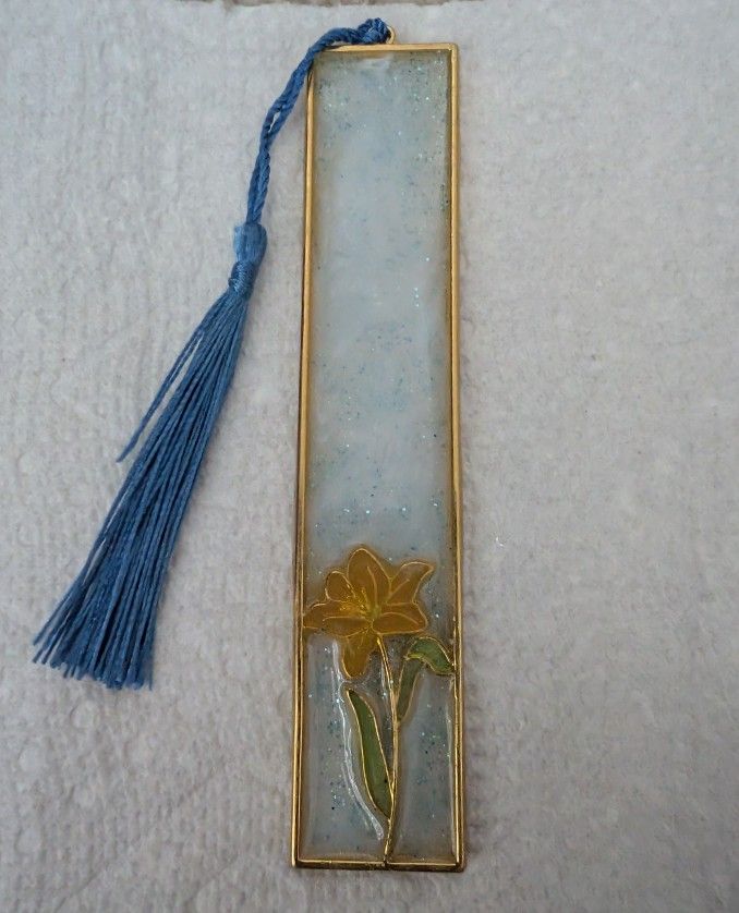 Handmade Floral Bookmark