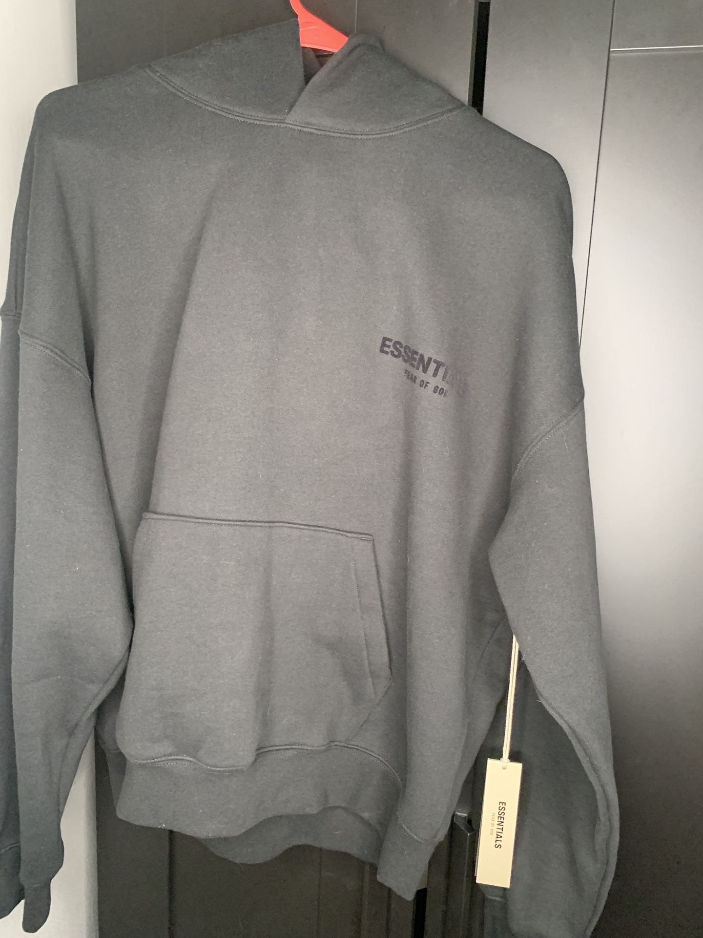 Fear of God Essentials Pullover Hoodie 'Stretch Limo' FW22