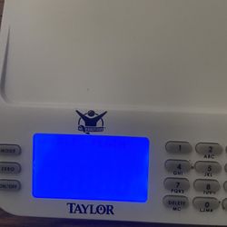 Biggest Loser 3847BL Digital Food Scale with Plastic Platform White