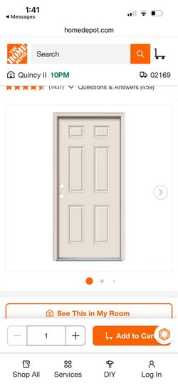 Masonite 6-Panel Prehung Steel Exterior Door