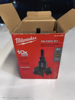 Milwaukee self feed bit. 3" 5/8