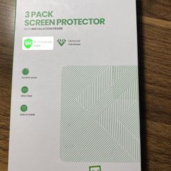 esigned for iPhone 13 Screen Protector, FLOVEME [3 Pack]