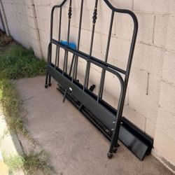 Great Deal!!!. Nice Ikea metal queen size bed for just $50.00
