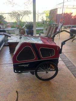 Doggy Hut S-line Pull Push Doggy Trailers