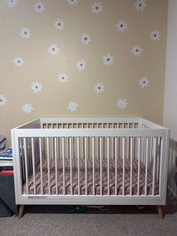 Delta 4 in 1 crib plus mattress