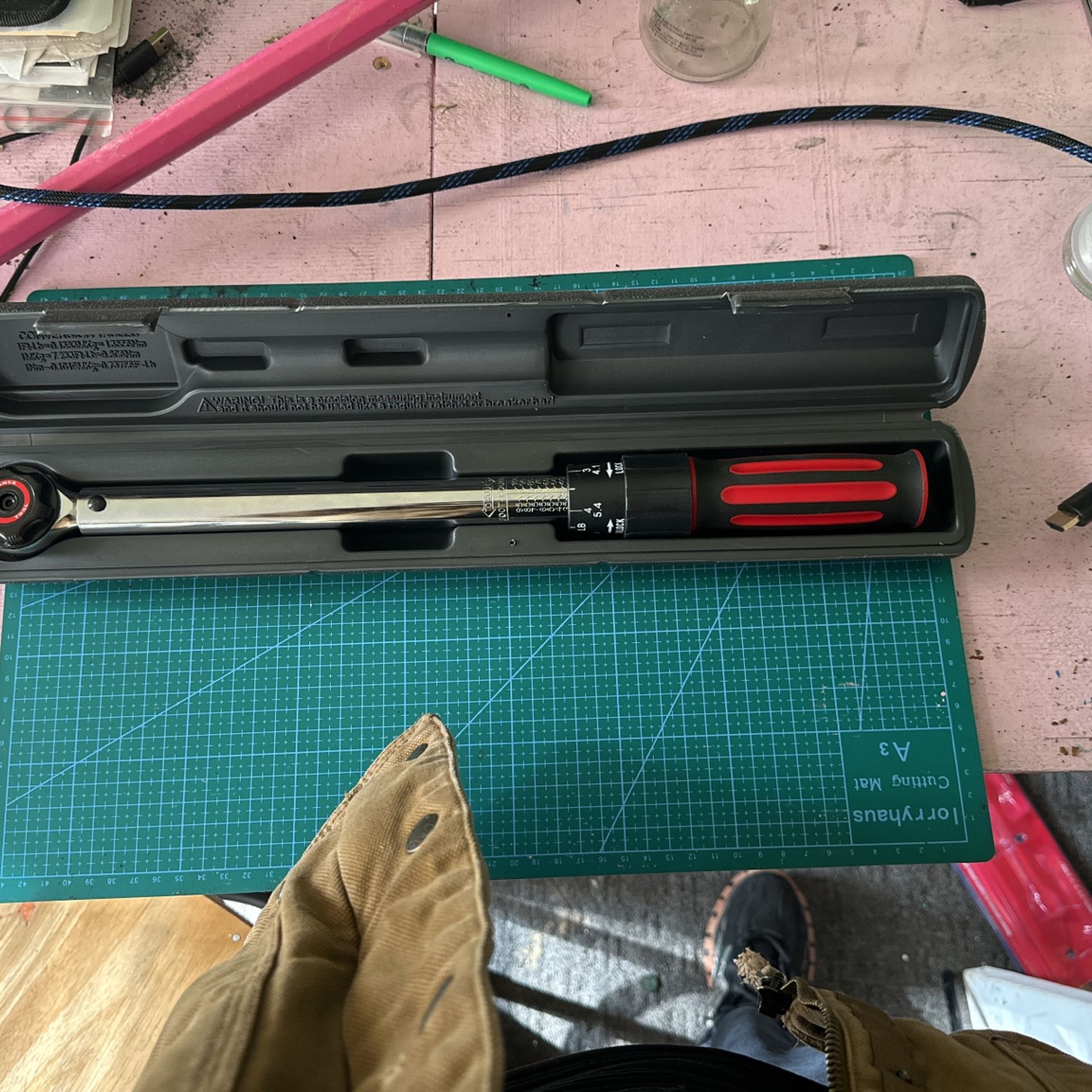 Performance Tool M198, Click Type, Torque Wrench