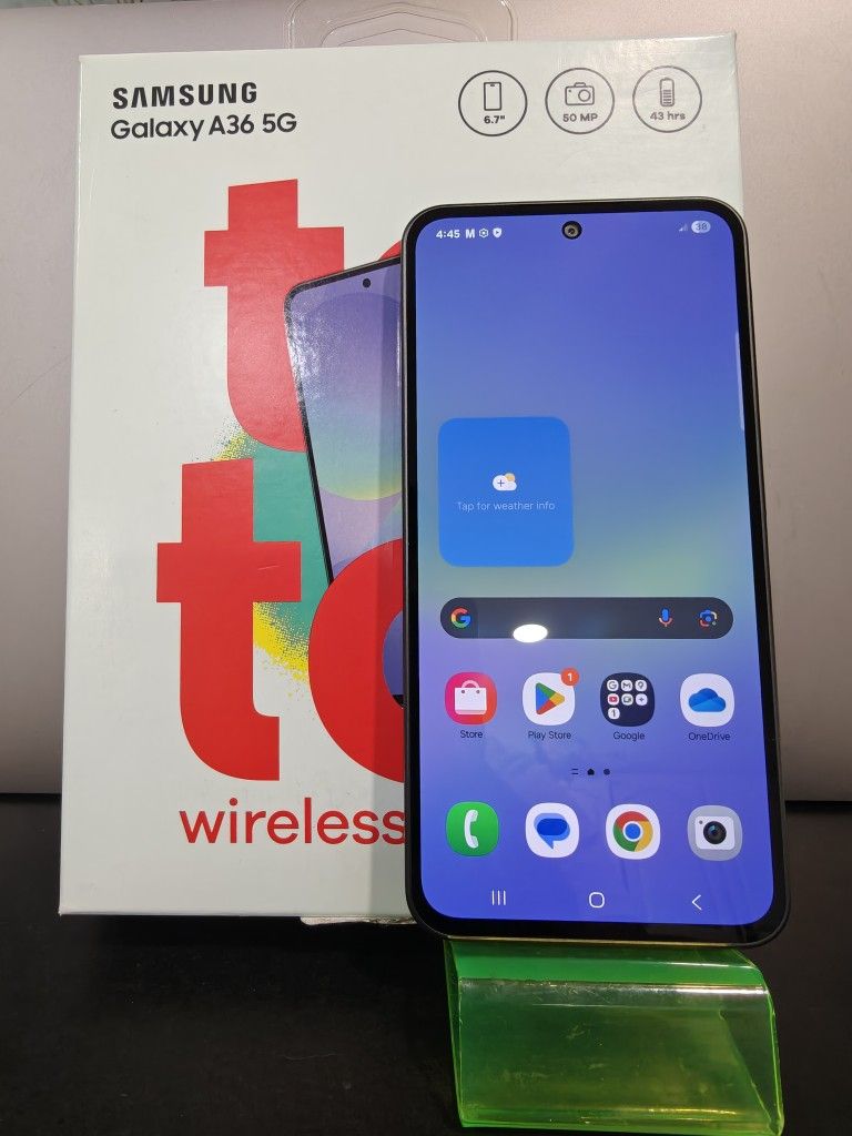 Samsung Galaxy A36 5G 128GB For (Total Wireless) Only Unlocks On 7-25-25