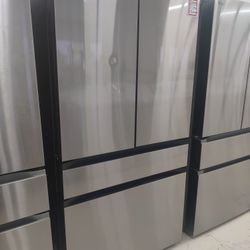 New Samsung
Bespoke 29 cu. ft. Standard Depth 4-Door French Door Smart Refrigerator in Stainless Ste