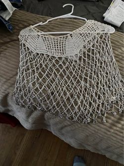 Silver shawl