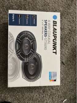 Blaupunkt 4 way coaxial speakers