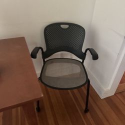 Set of 5 Rolling Chairs 