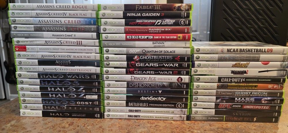 XBOX 360 & 45 Games