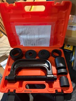 Adjustable Ball Joint Press Kits, Heavy Duty Ball Joint Removal Tool Ball Joint Removal Tool for Most 2WD and 4WD Cars and Light Trucks, used in KSP U