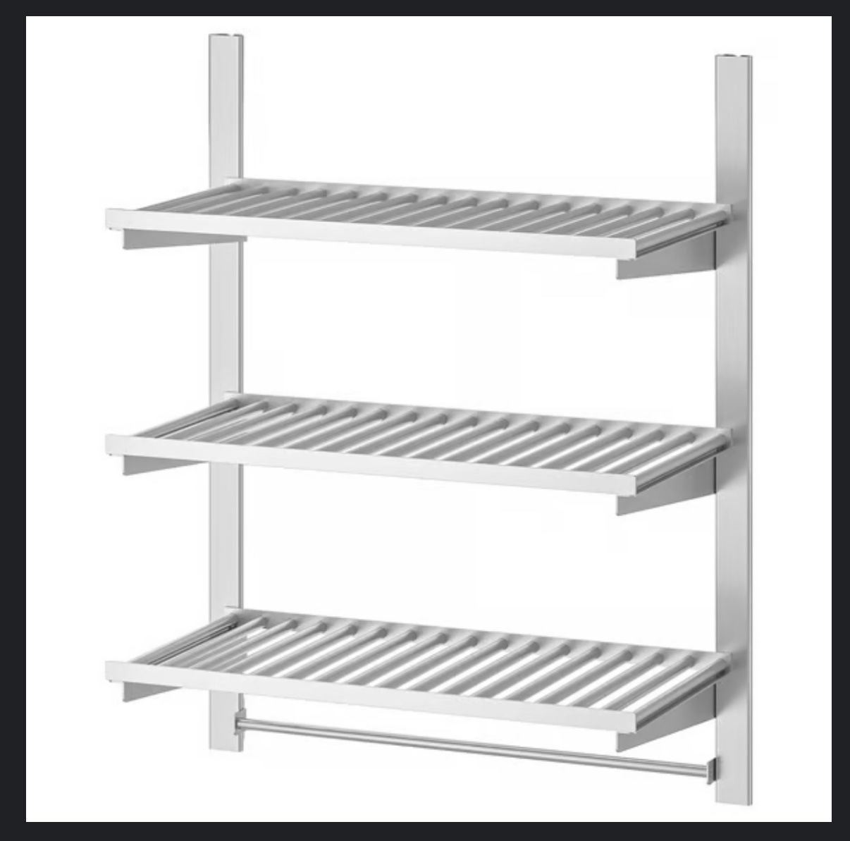 Stainless Steel IKEA Rack