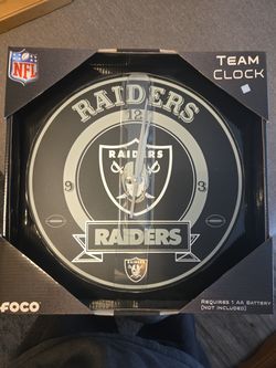 Raider clock