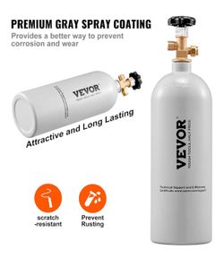 New Vevor 5 pound co2 Tank