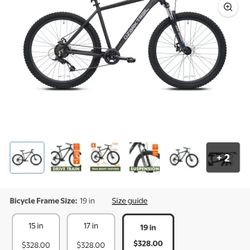 Ozark Trail Bike Almost New 27.5 Tires With Disc Brakes 150 Obo