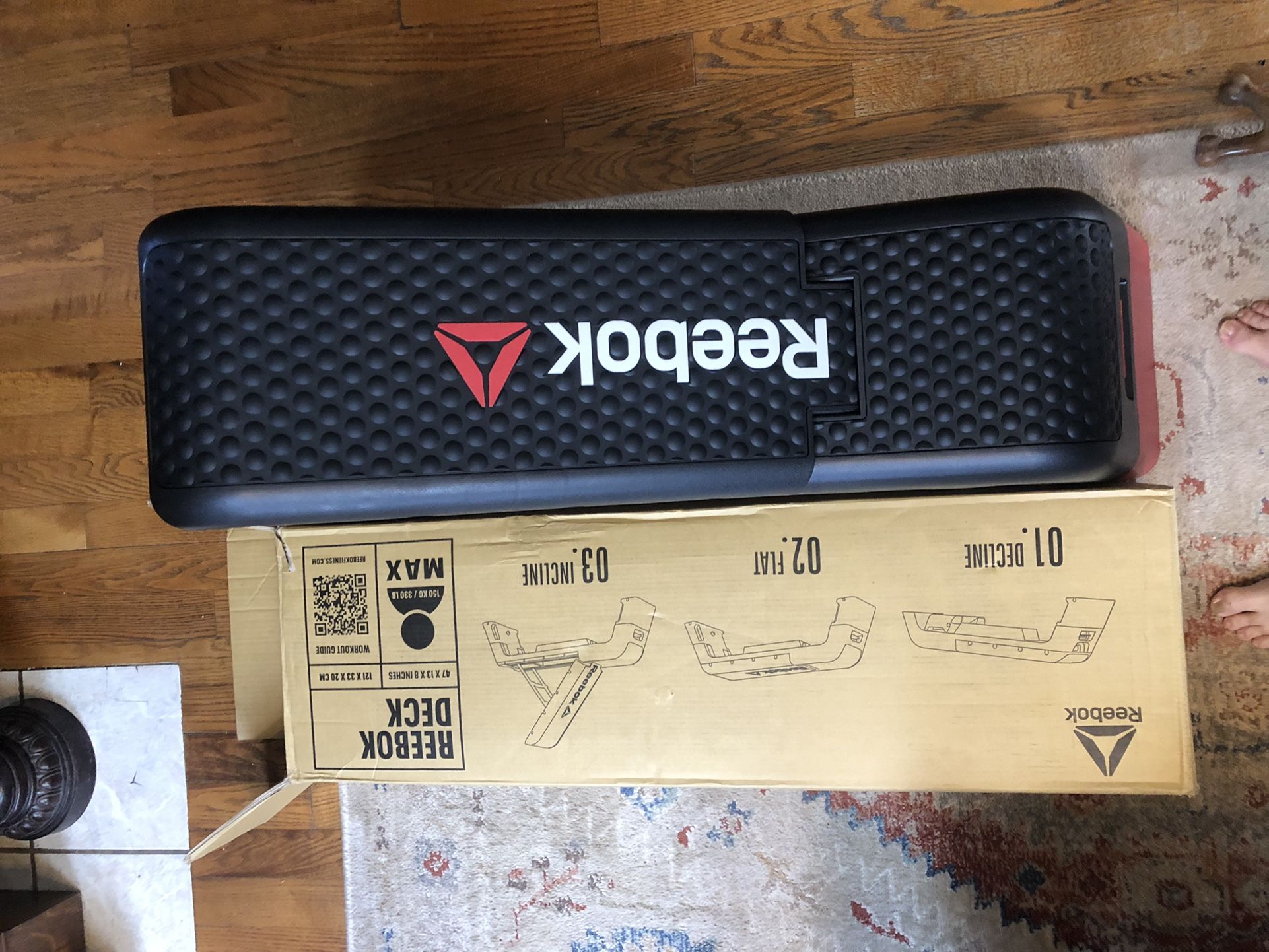 Reebox Deck Exercise bench Brand New