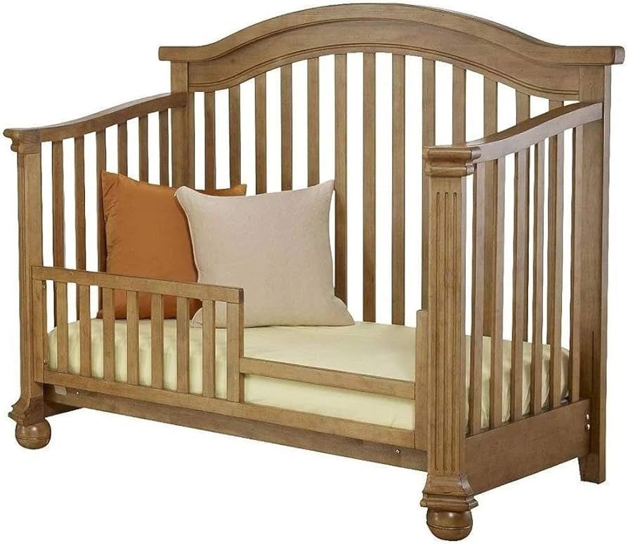 Sorelle Vista Elite 4 in 1 Crib and Toddler Rail, Vintage Frost