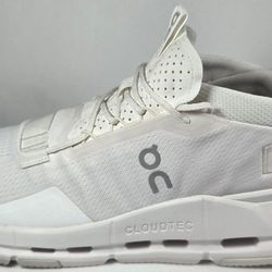 On Cloudnova 2 Mens Size 10.5 White Shoes Cloudtec Comfortable Speedboard New