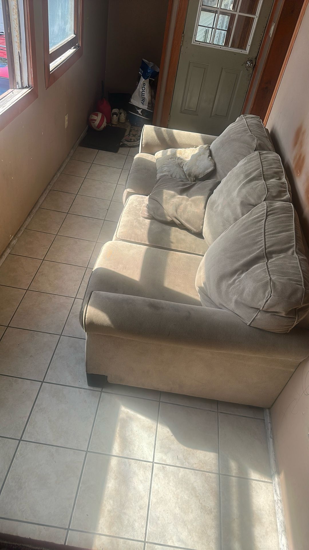 Tan Sofa