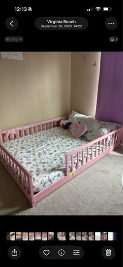 Full bed frame & mattress