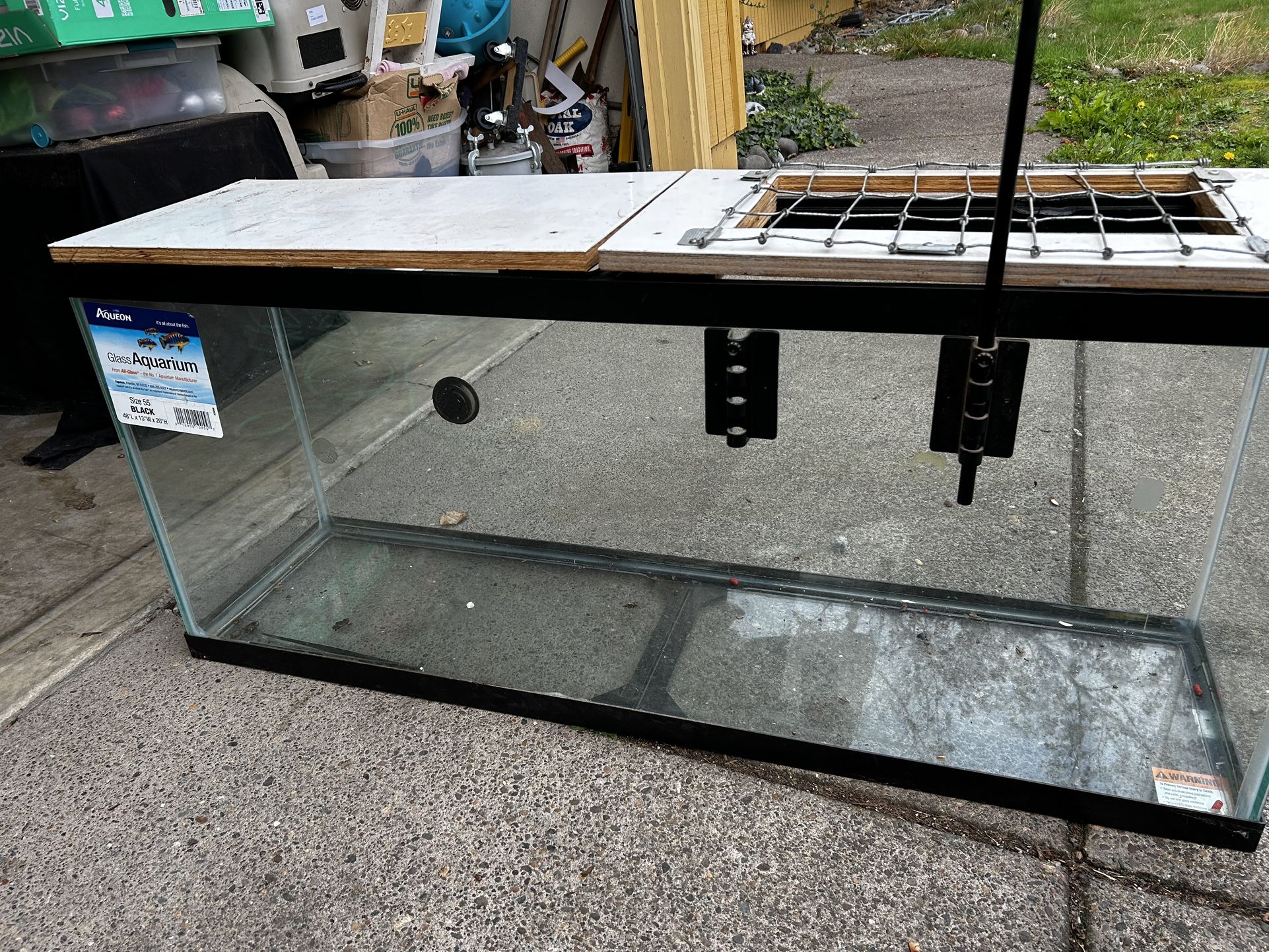 55 Gallon Reptile Aquarium