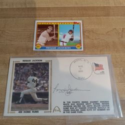 Reggie Jackson Sports Memorabilia.