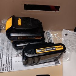 Dewalt 20v Batteries 1.5 ah  $20 each
