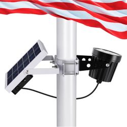Solar Flag Pole Light