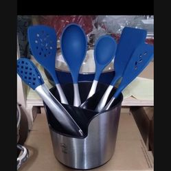 Cucharas Silicon Con Vase Princess House 