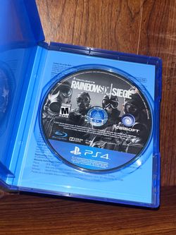 Opened rainbow six siege tom Clancy PlayStation Video Game PS4 PS5 For Sale
