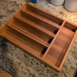 Bamboo Drawer Organizer 
