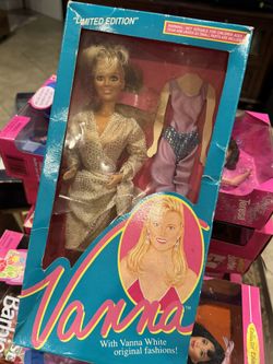 Vanna White Doll 1990 Limited Edition Fashion Dress #003