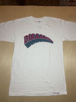 Diamond Supply T-shirt White Size Small