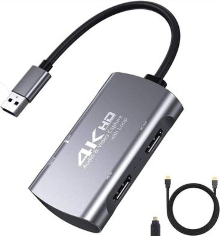 HDMI Audio Video Capture Card: Foxnovo Game Capture Card HDMI to USB 3.0 Fast Transmission