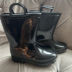 Black Girls Rain Boots