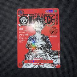 One Piece Tcg Luffy Magazine Promo St21-014