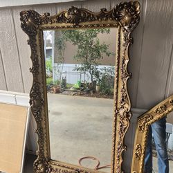Large Vintage TURNER Ornate Mirror 34X57 Wall Decor