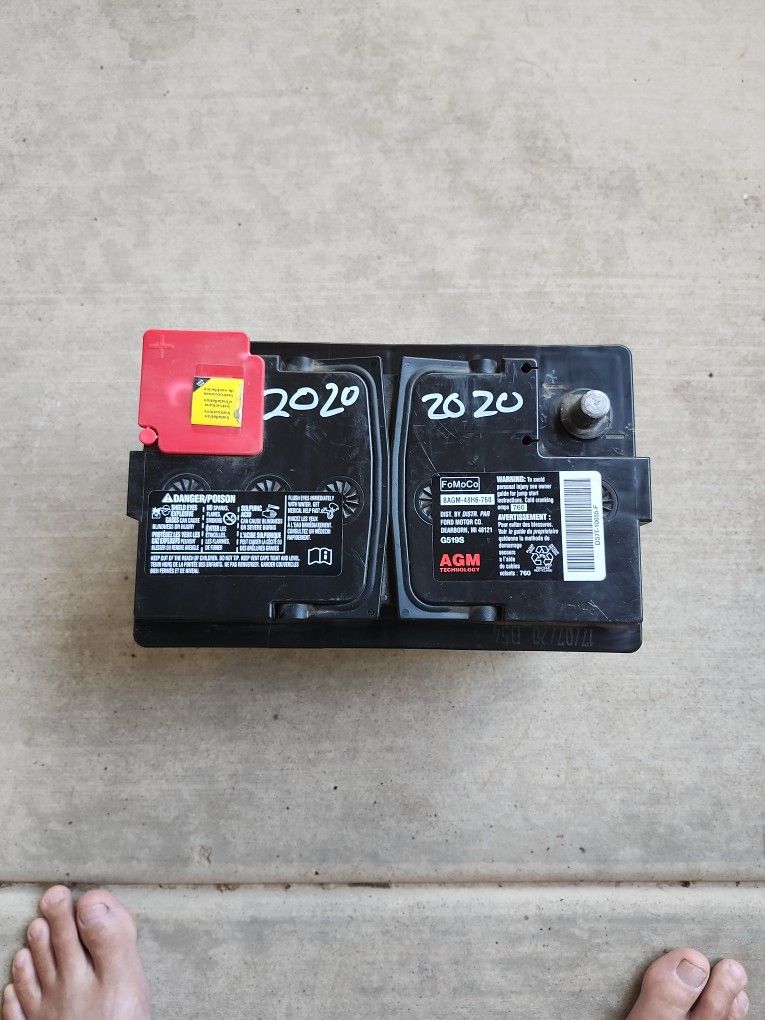 Ford AGM Battery BAGM-48H6-760