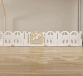 Baby Gate for Stairs Dog Door Pet Door for Stairs, porches and fireplaces Strong Suction