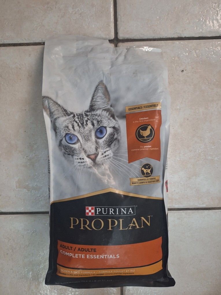 Purina Pro Plan Cat Food 7lb Bag Chicken & Rice Formula Best By 2026