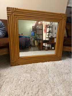 Mid century modern mirror